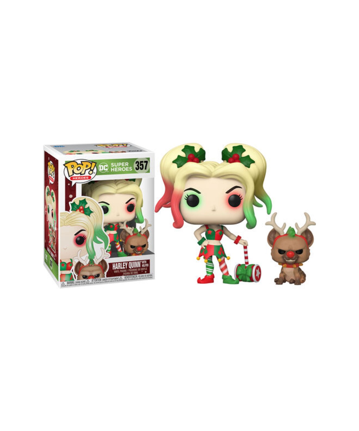 ▷ Funko Pop! HARLEY QUINN HOLIDAY 357